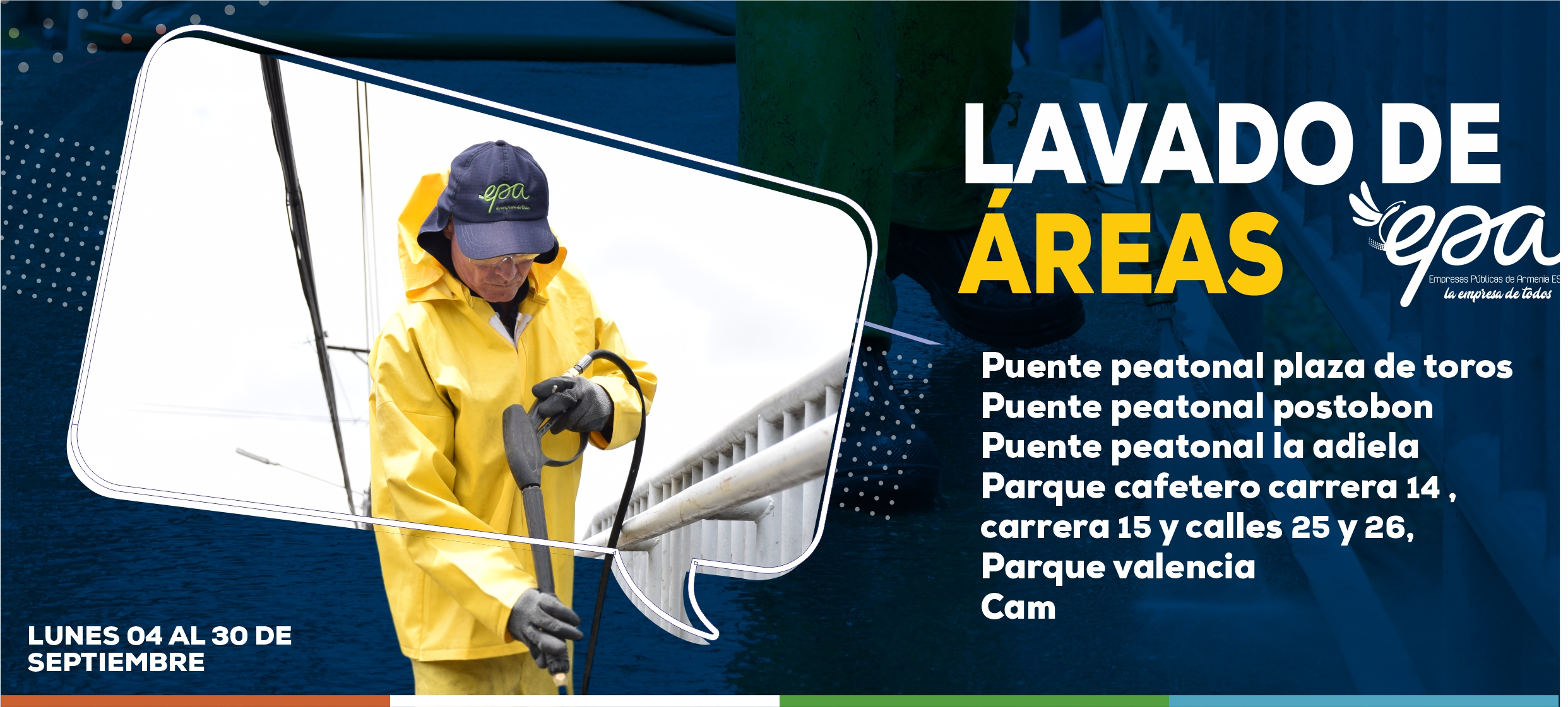 LAVADO DE AREAS COMUNES 04 AL 30 SEPTIEMBRE