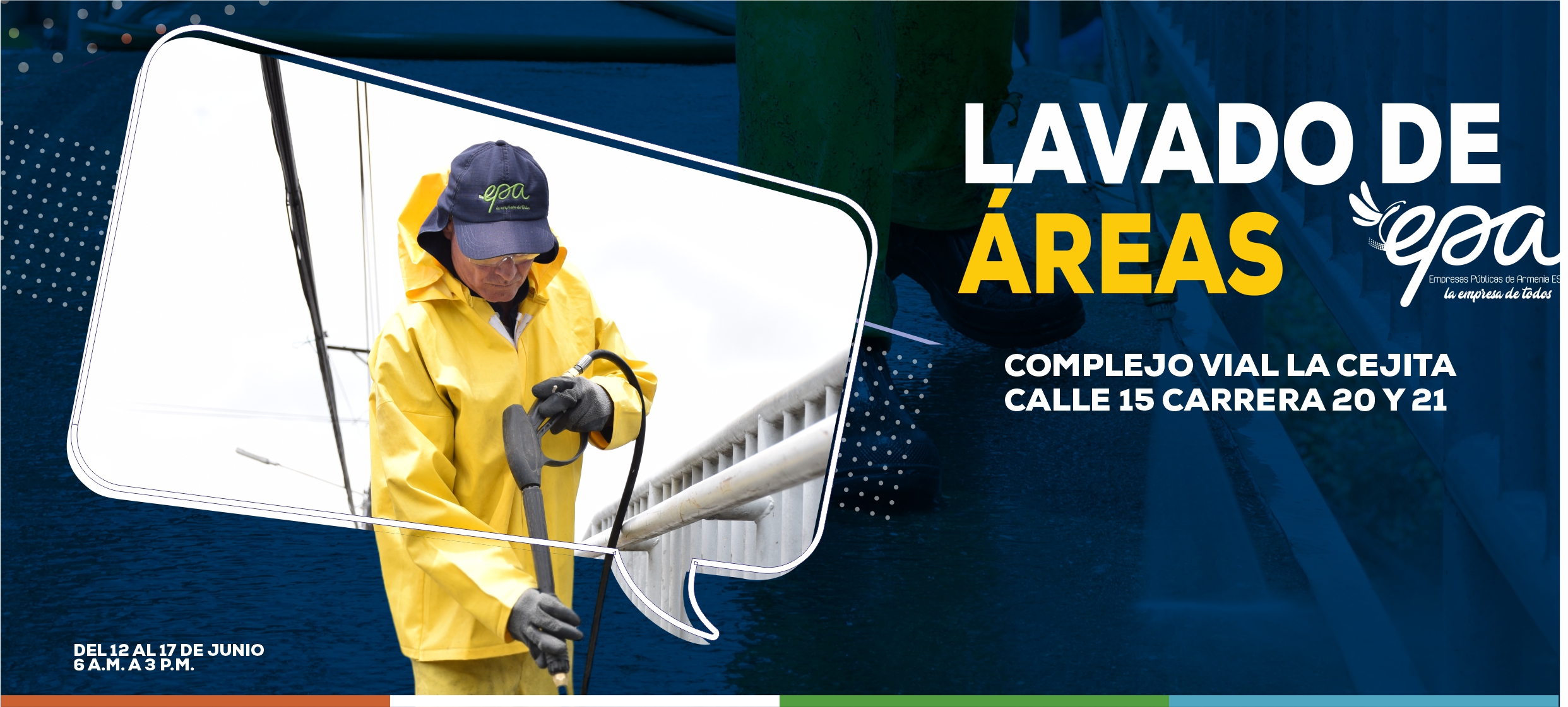 LAVADO DE AREAS COMUNES DEL 12 AL 17 DE JUNIO