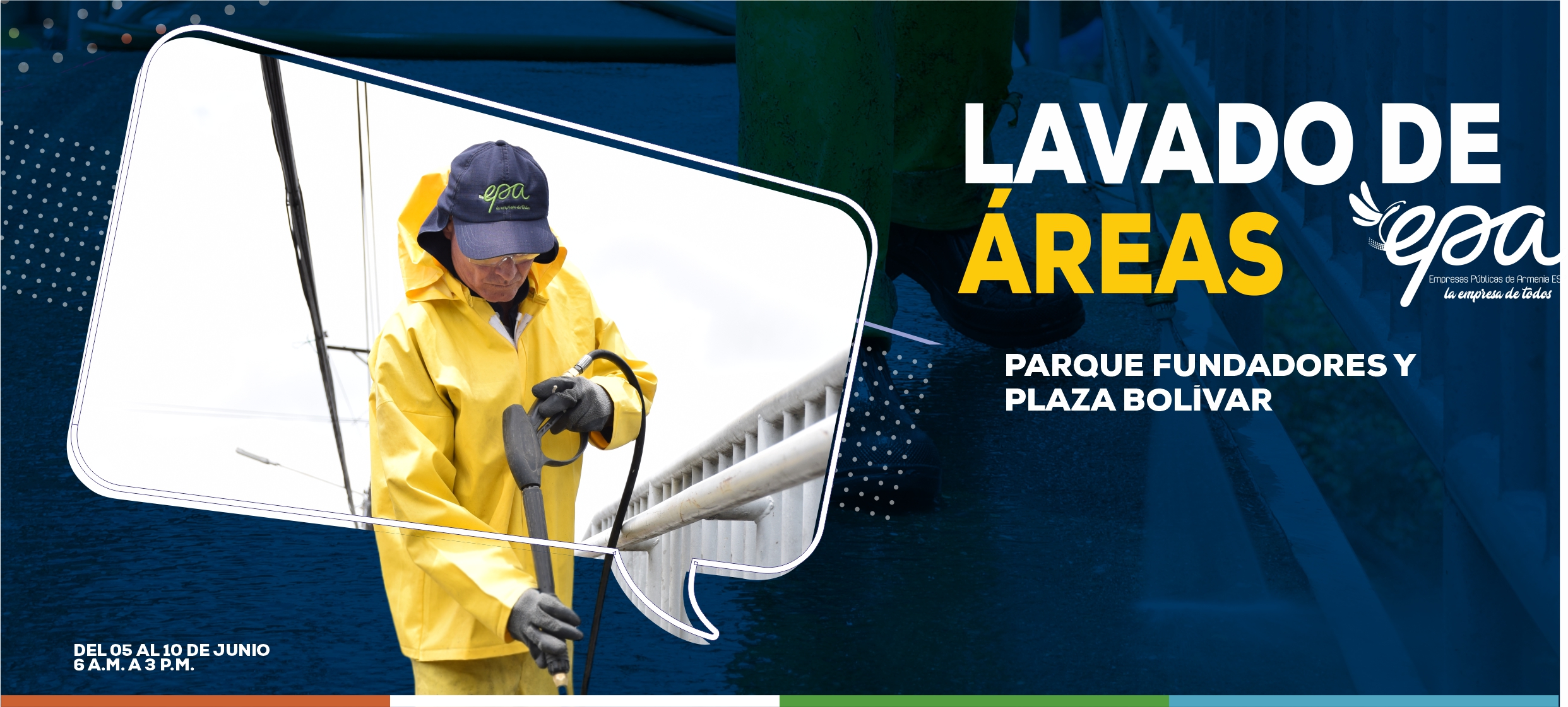LAVADO DE AREAS PÚBLICAS 05 AL 10 DE JUNIO