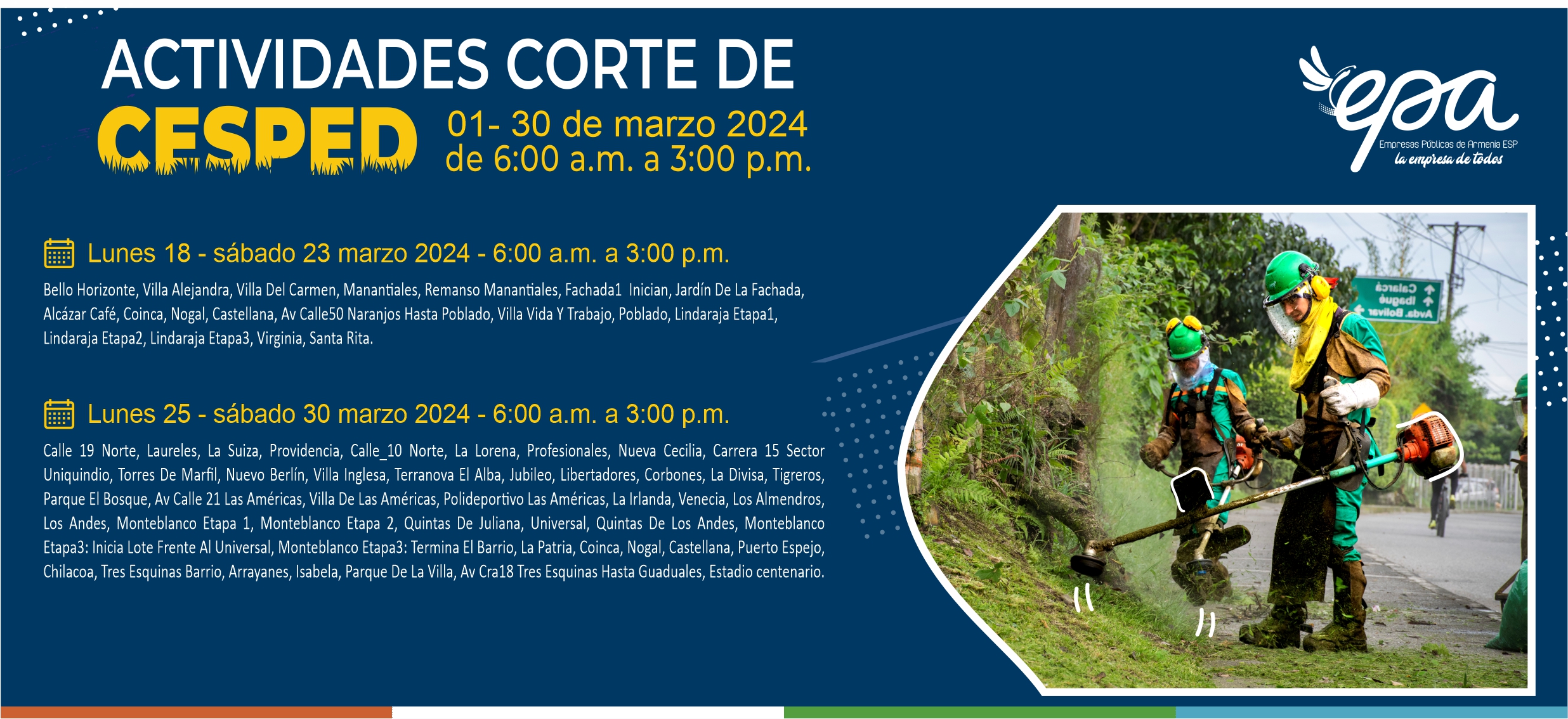 actividad corte de cesped 18 30 marzo