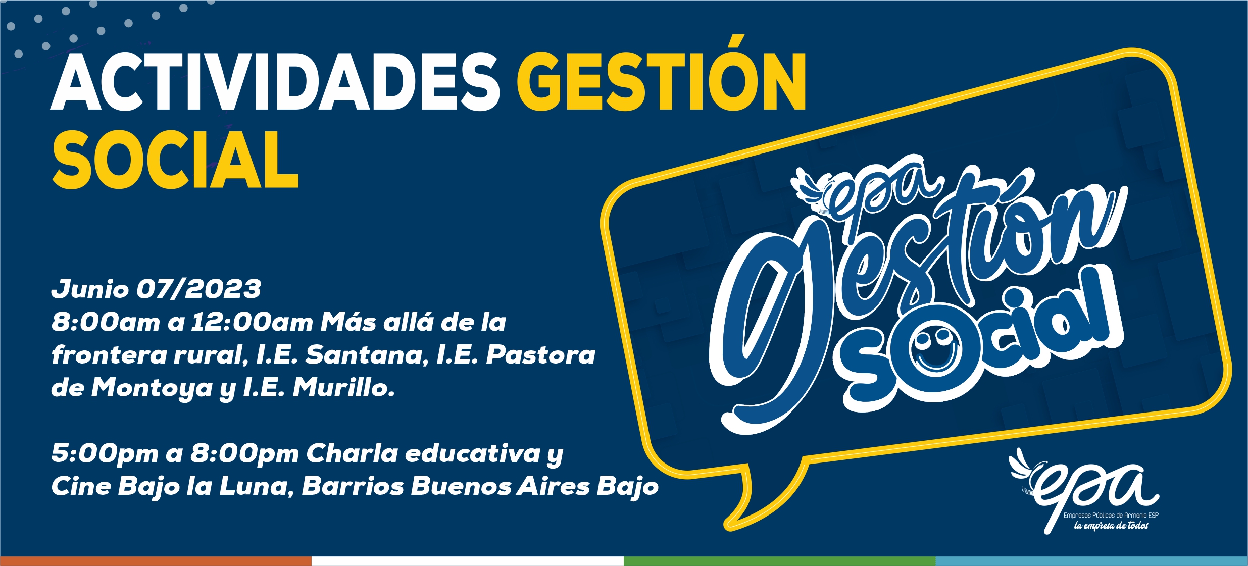 actividad gestión social junio 07