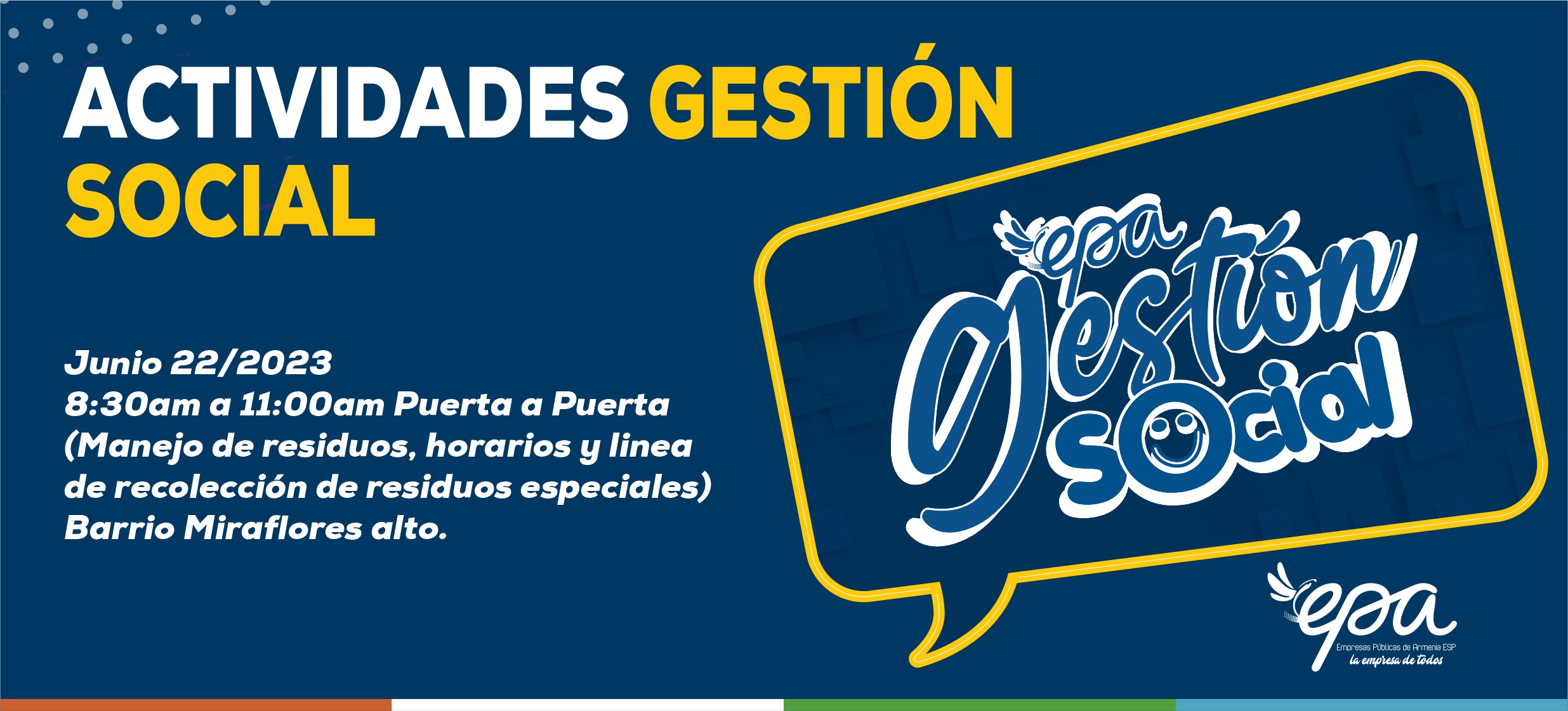 actividad gestión social junio 22
