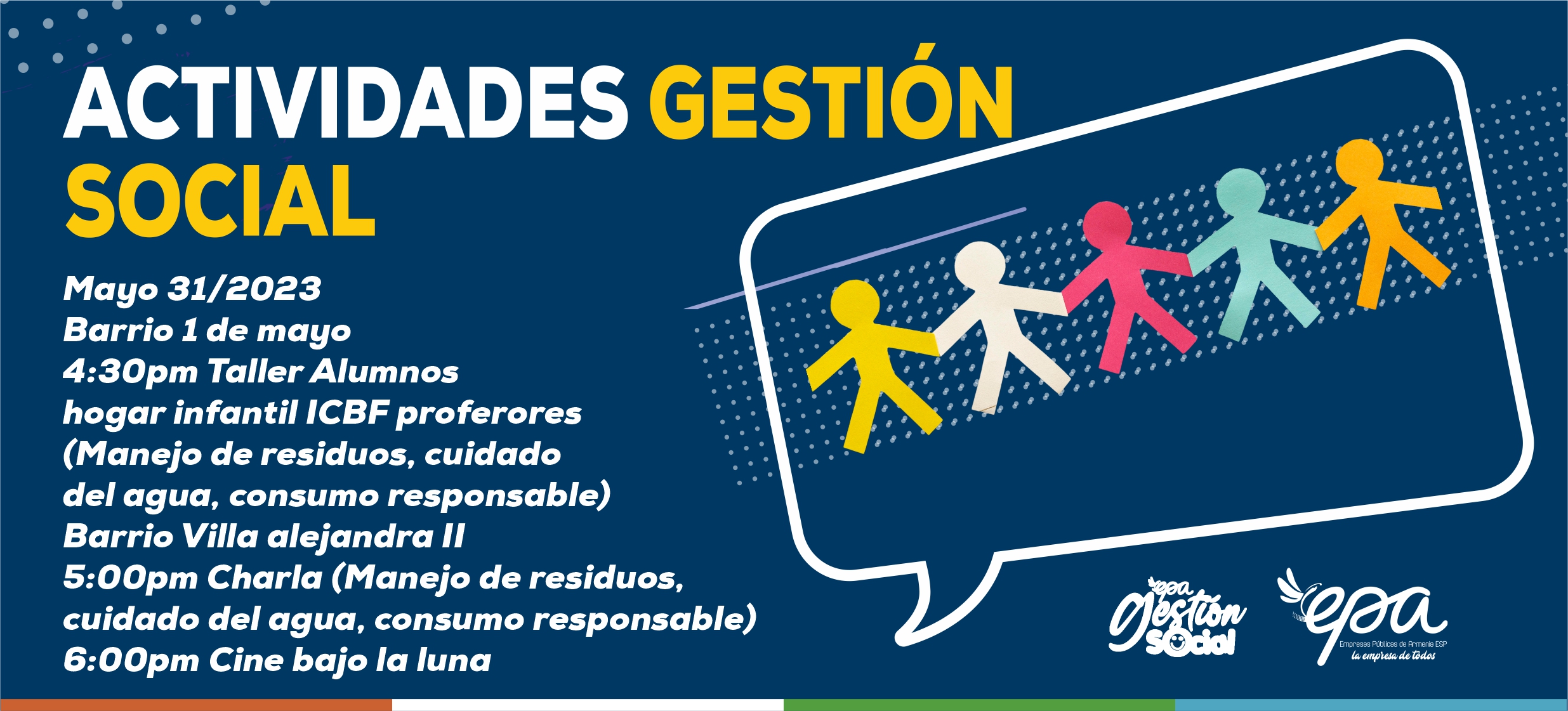 actividad gestión social mayo 31