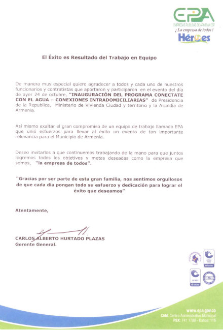 evento 24 octubre