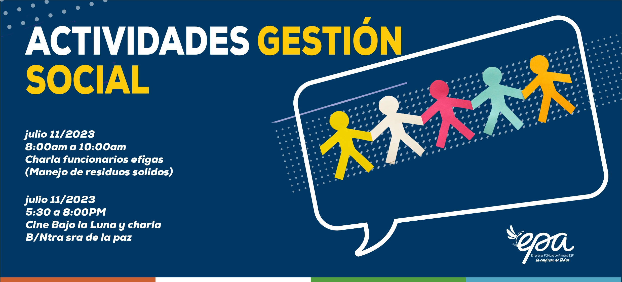 gráfica gestión social 11 julio