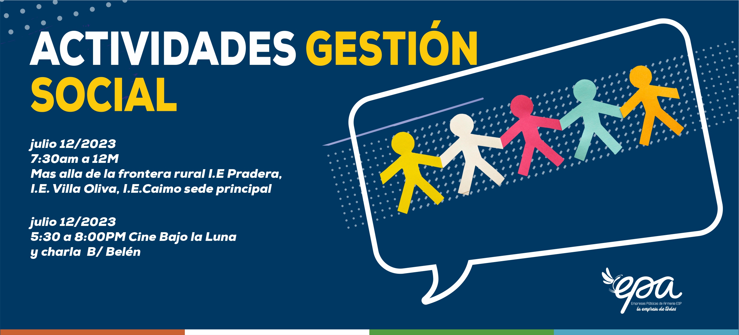 gráfica gestión social 12 julio