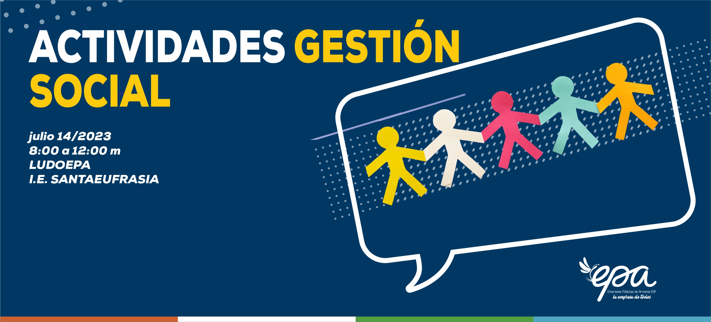 gráfica gestión social 14 julio