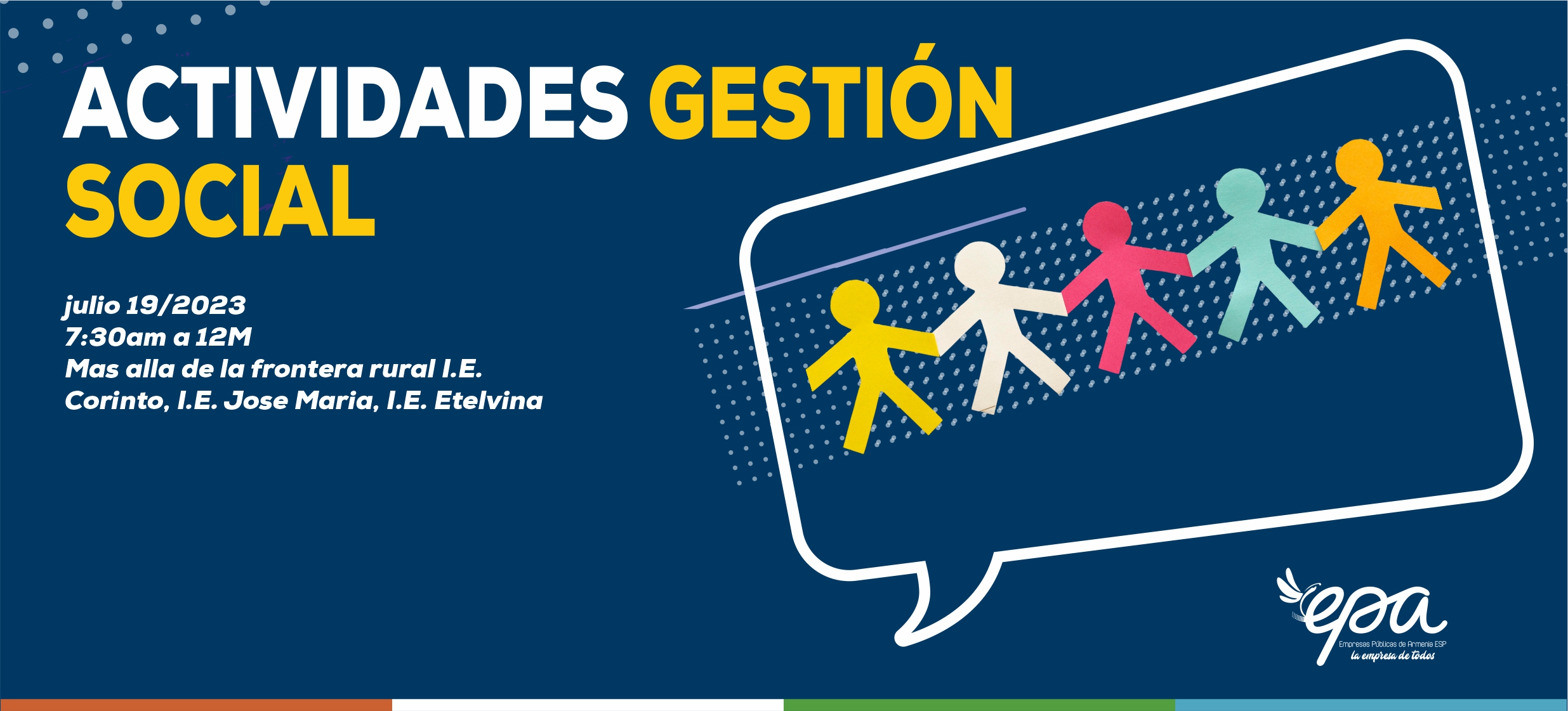 gráfica gestión social 19 julio