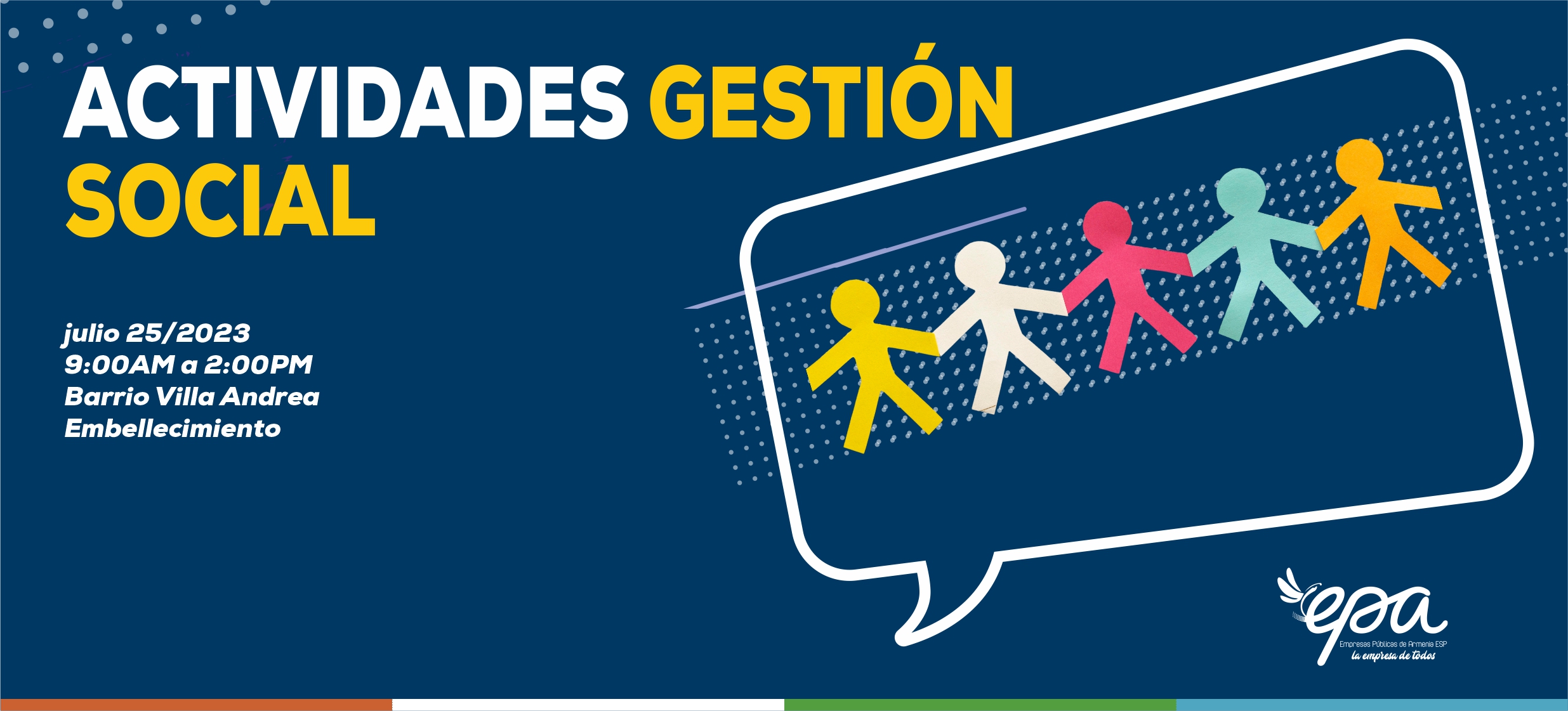 gráfica gestión social 25 julio