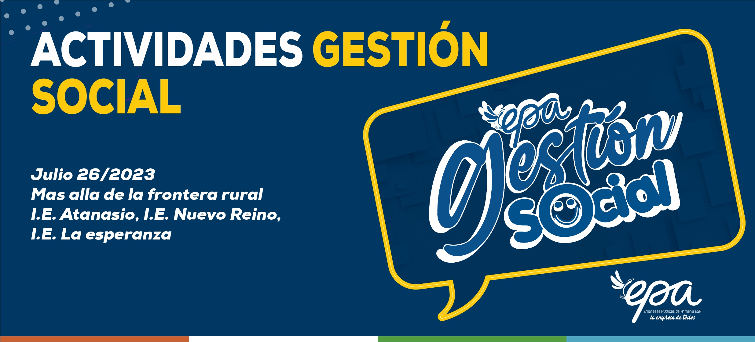 gráfica gestión social 26 julio