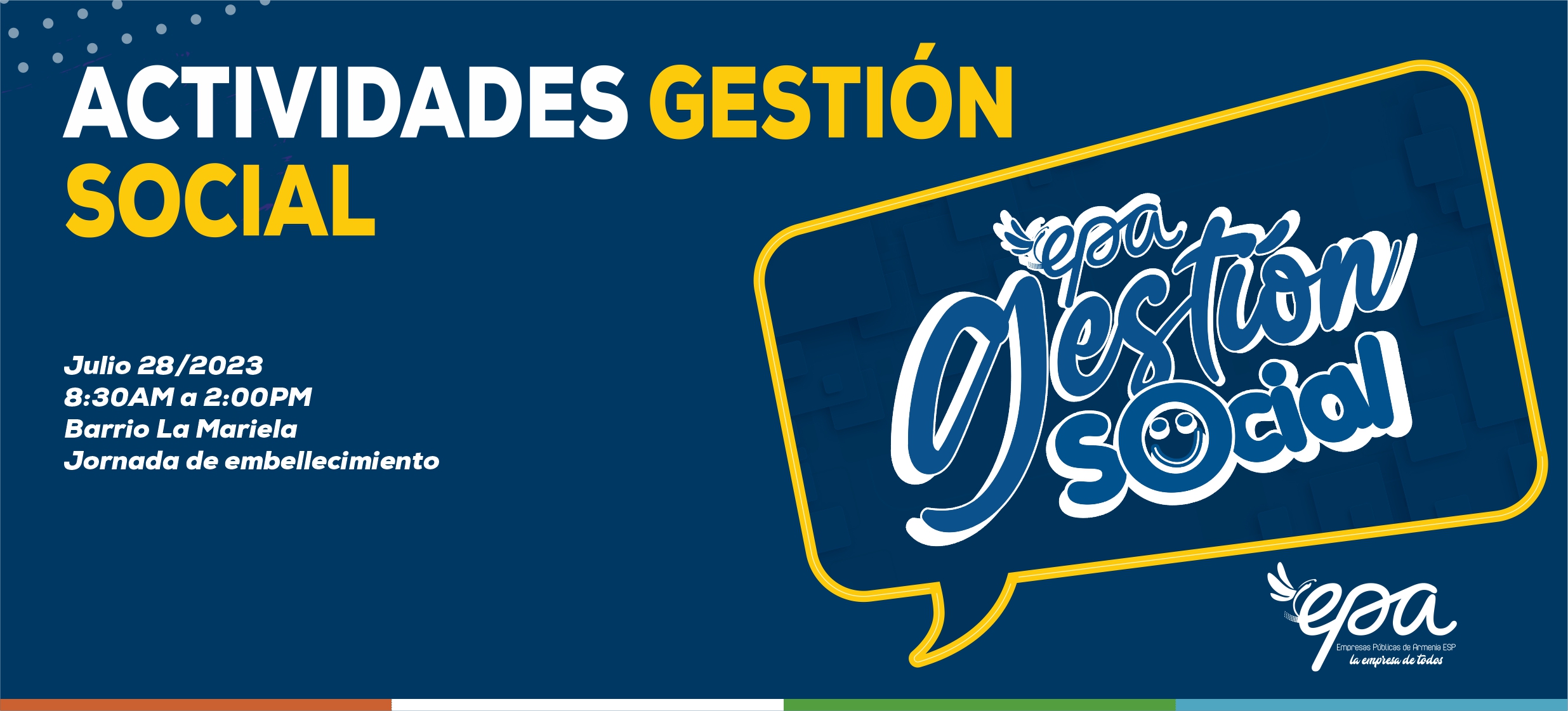 gráfica gestión social 28 julio