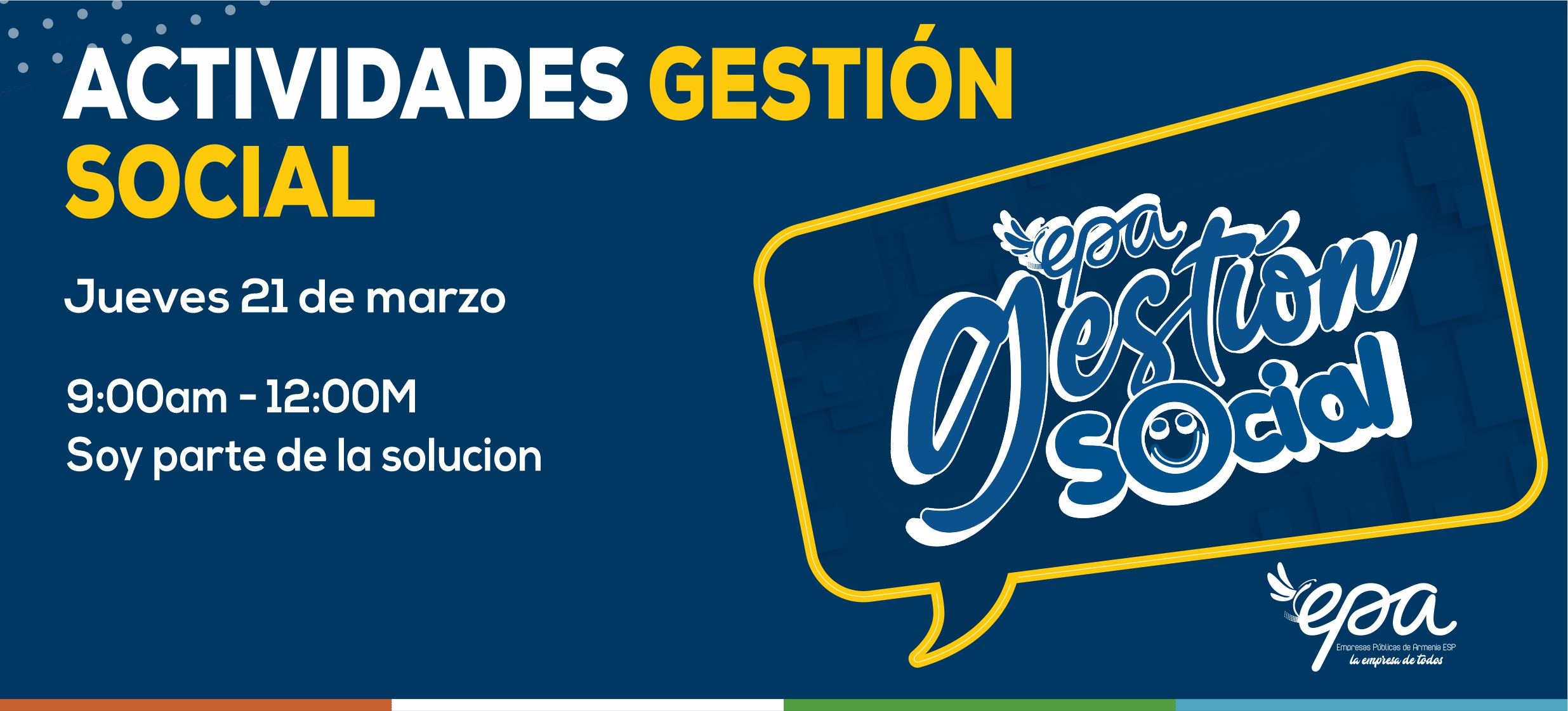 gráfica gestión social jueves 21 de marzo 2024