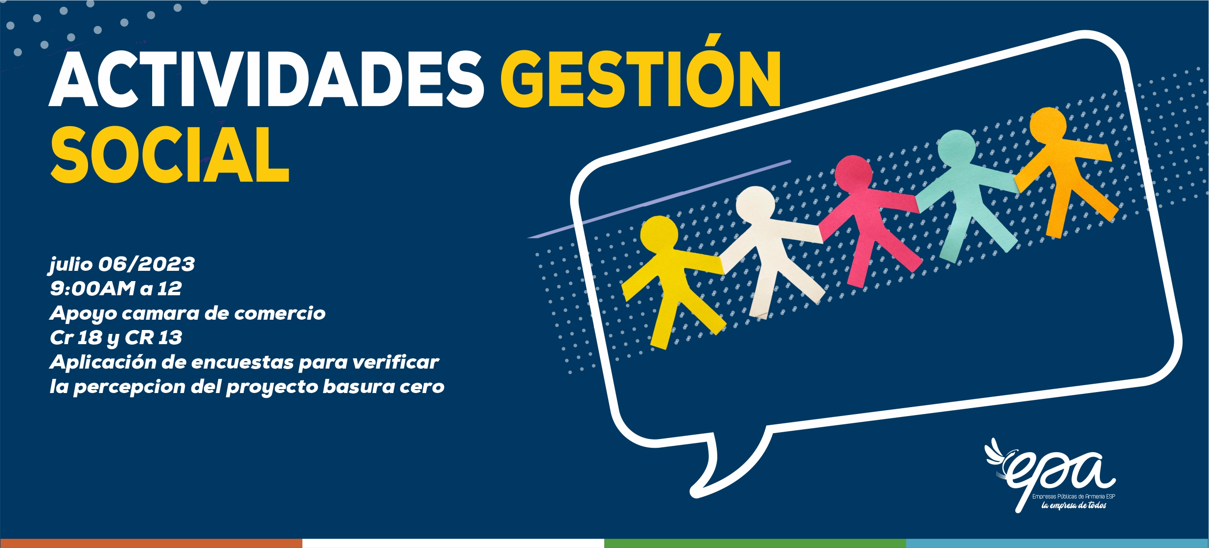 gráfica gestión social julio 06