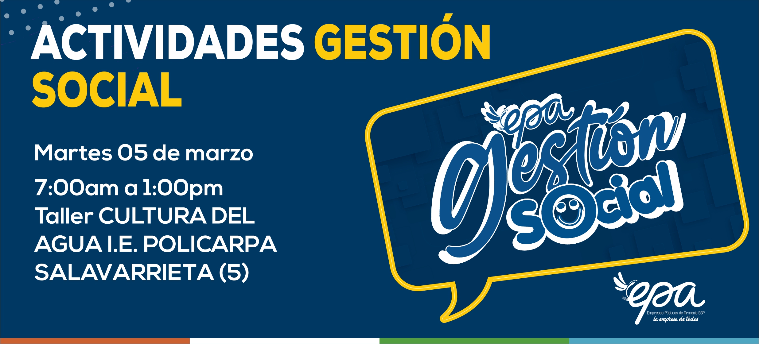 gráfica gestión social martes 05 de marzo 2024