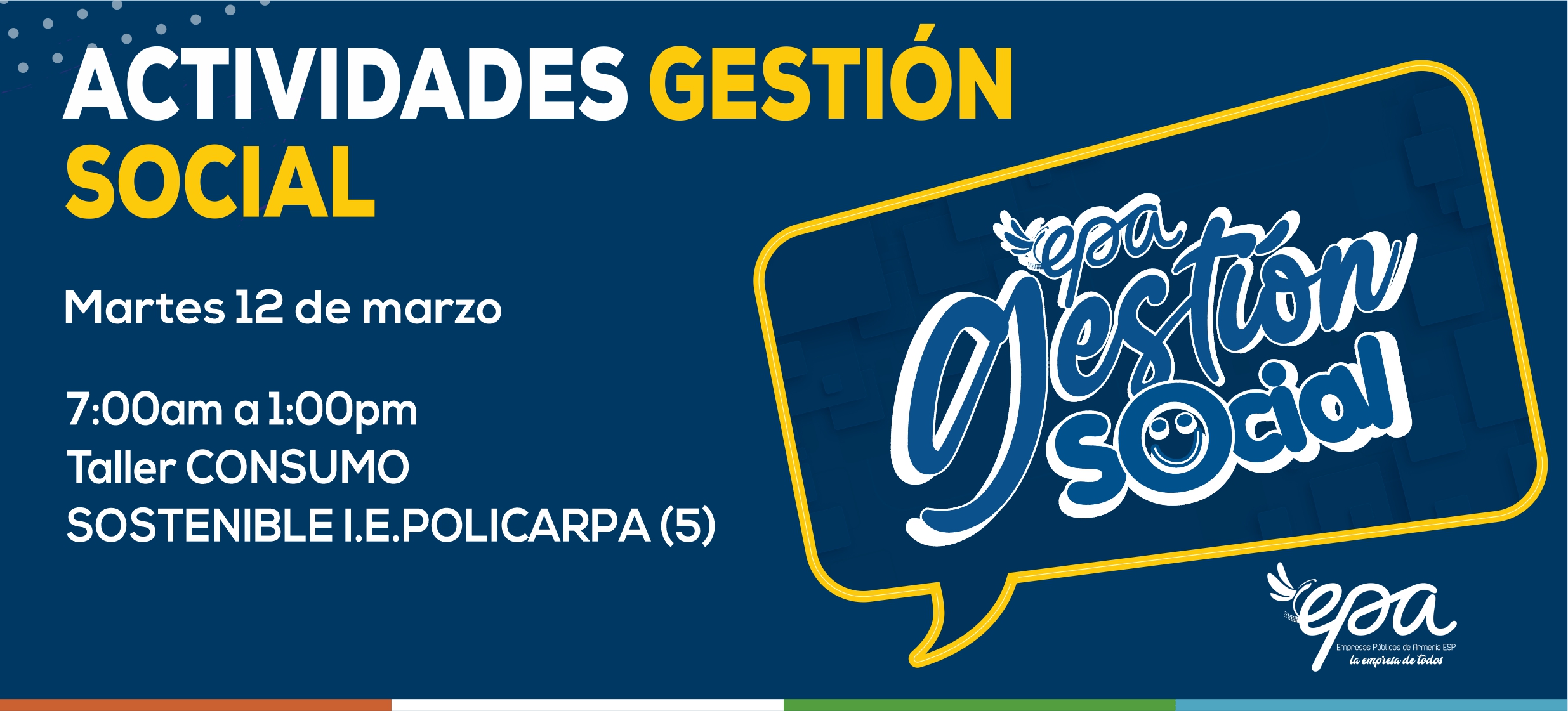 gráfica gestión social martes 12 de marzo 2024