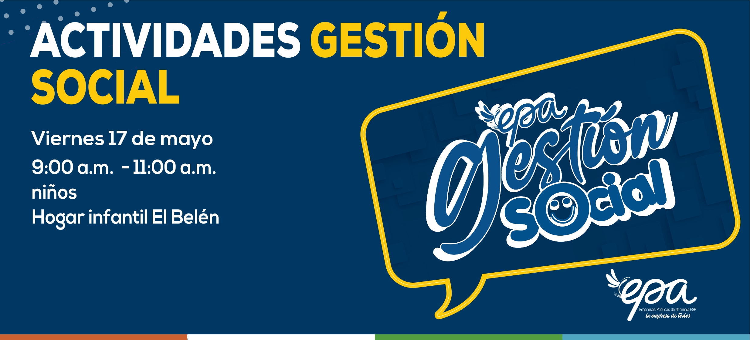 gráfica gestión social mayo 17