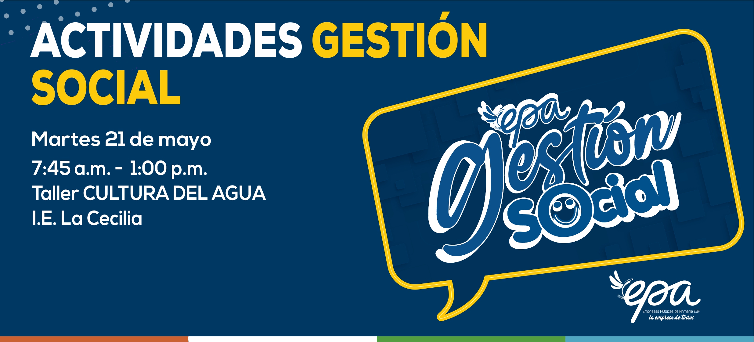 gráfica gestión social mayo 21