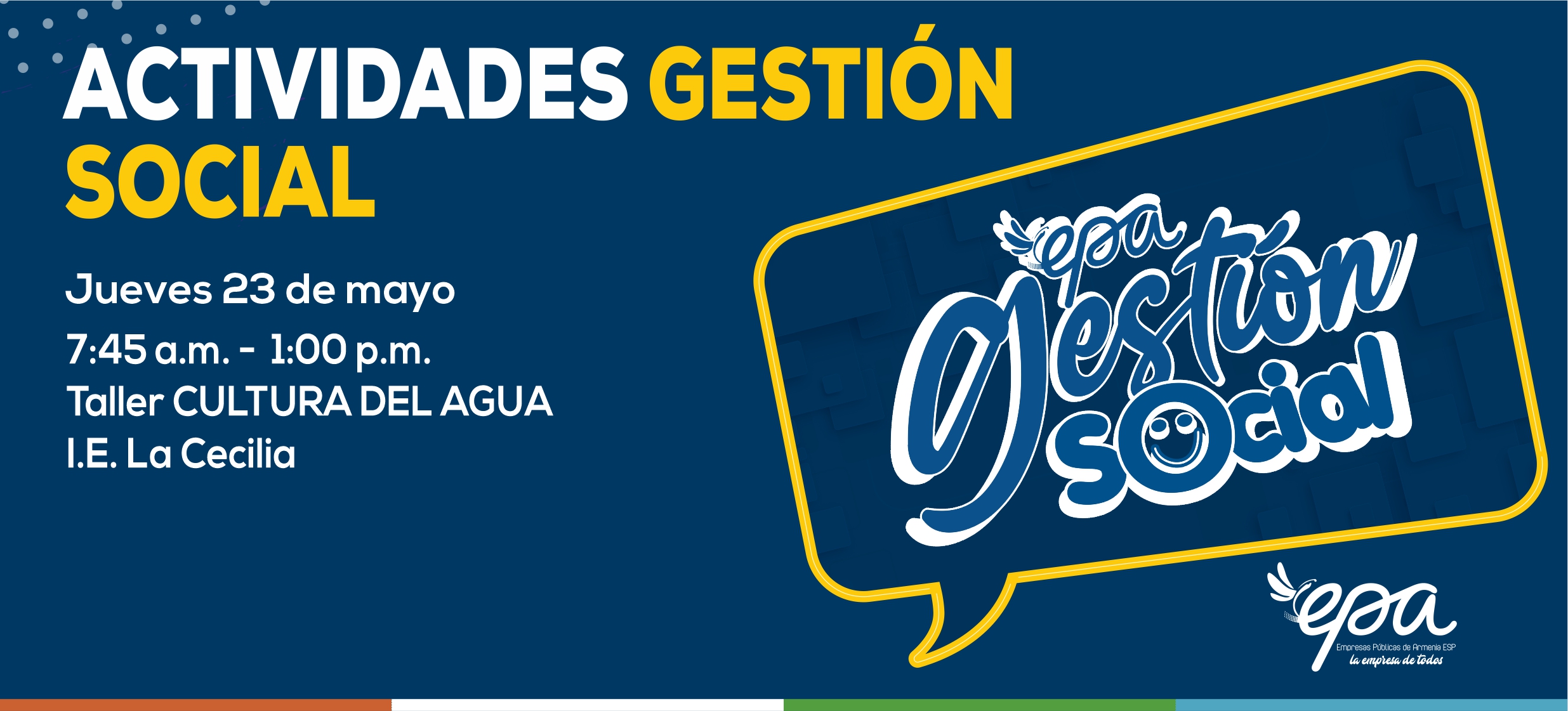 gráfica gestión social mayo 23