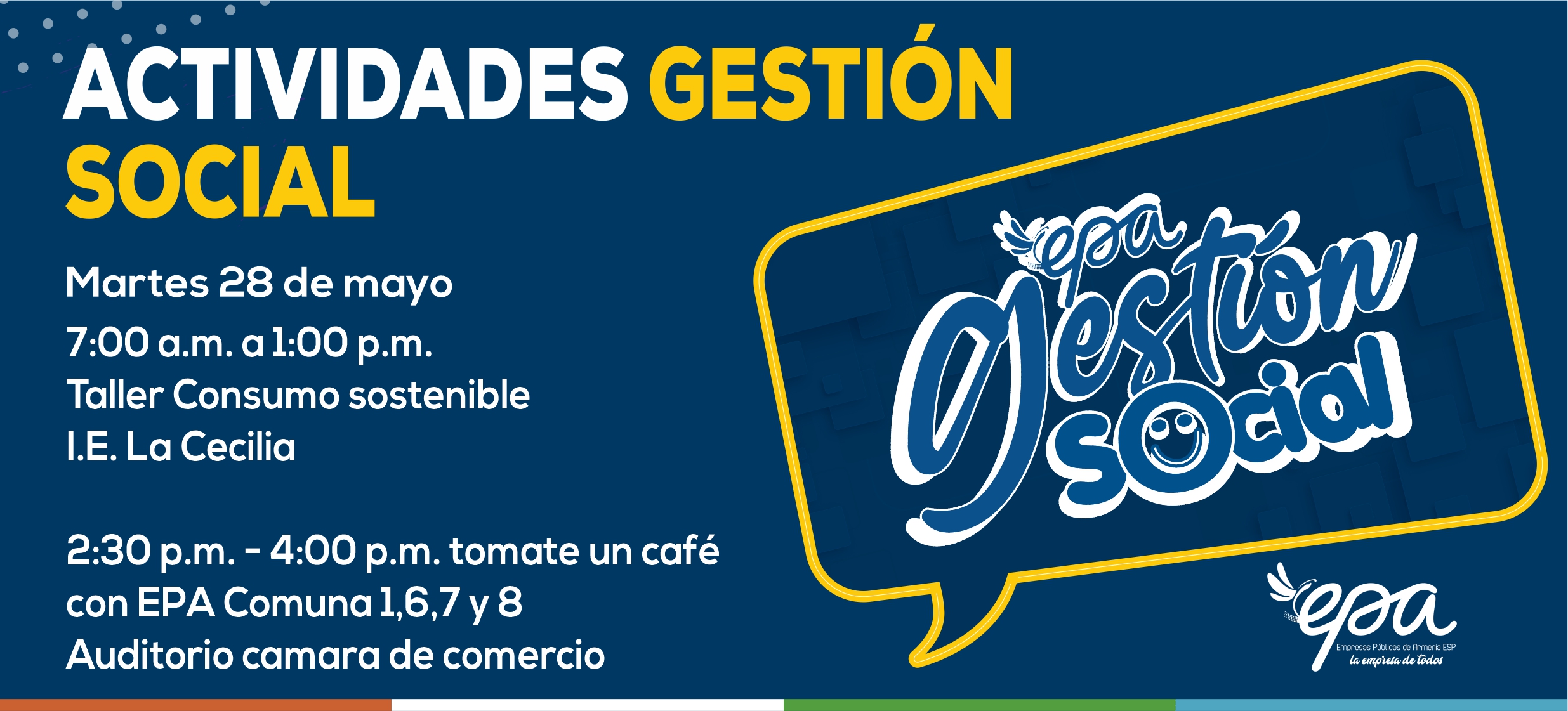 gráfica gestión social mayo 28