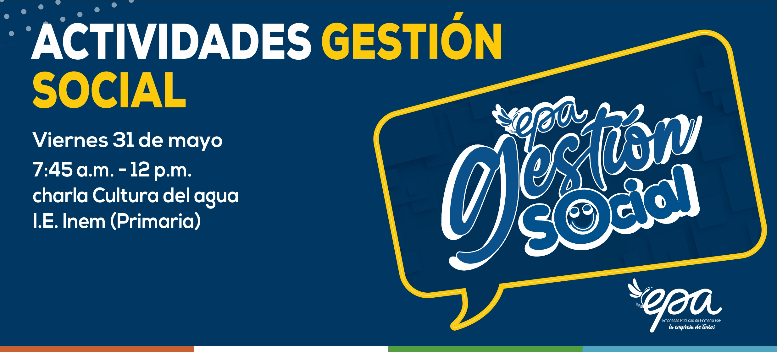 gráfica gestión social mayo 31