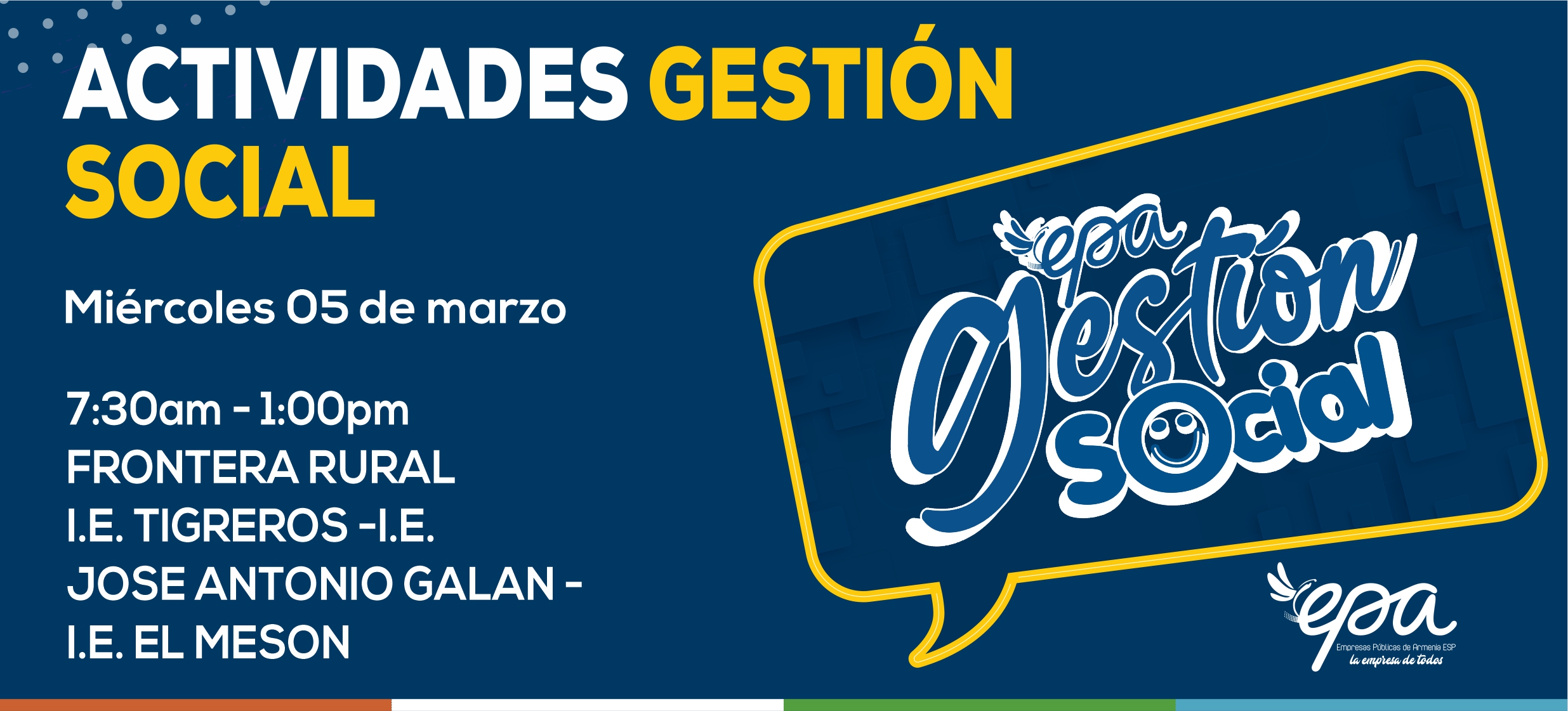 gráfica gestión social miercoles 06 de marzo 2024