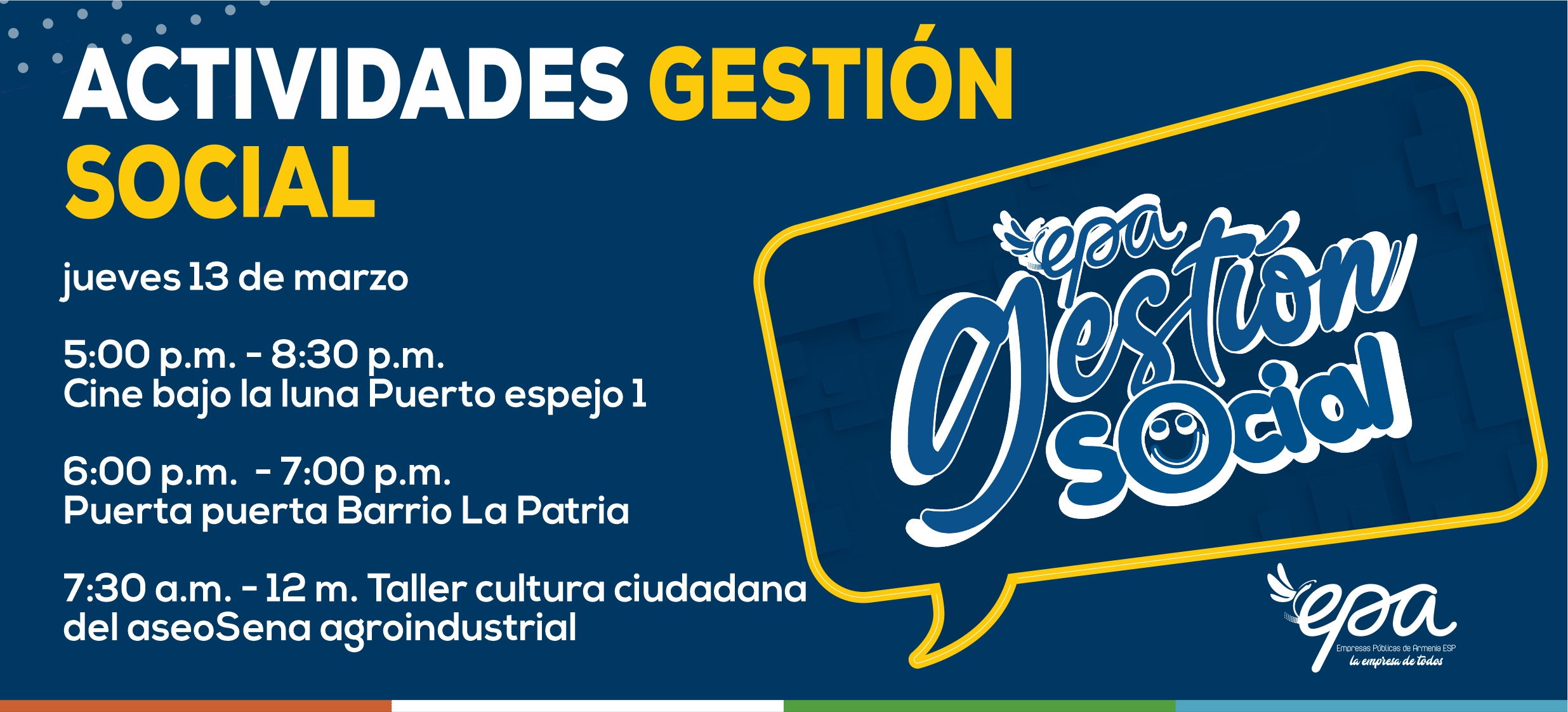jueves 13 de marzo